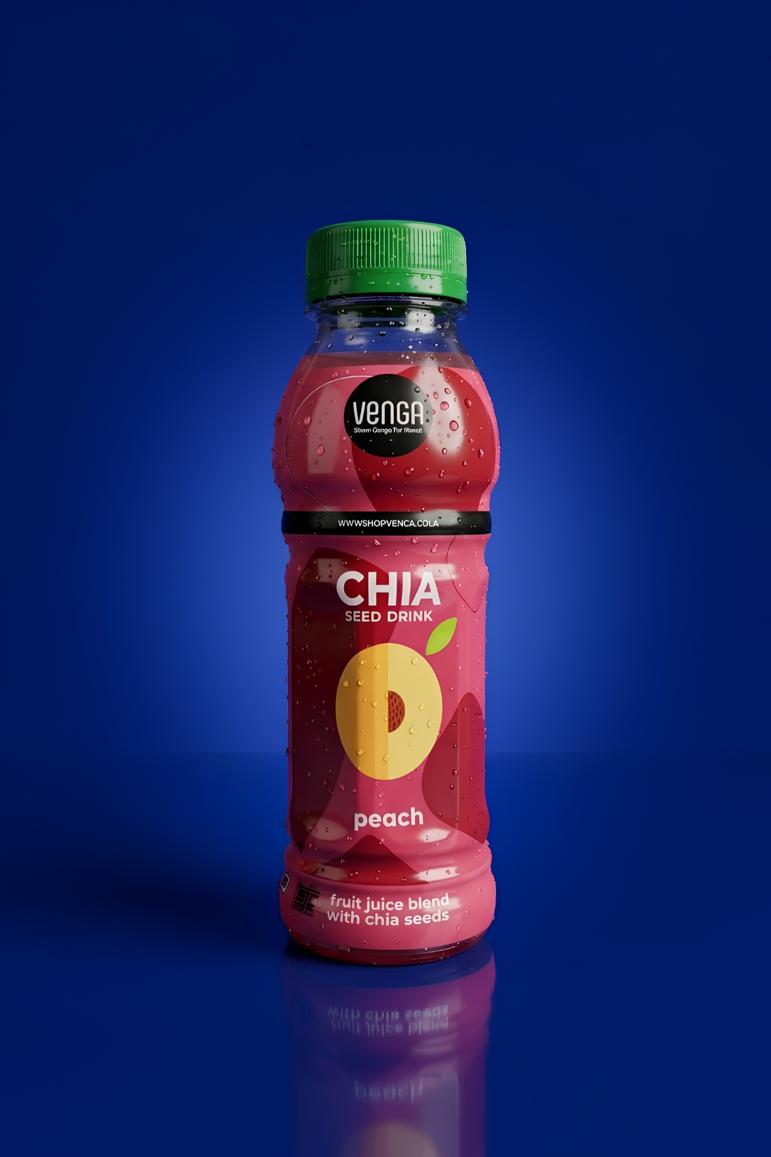 Chia Seed Drink - 🍑 Peach (330ml)