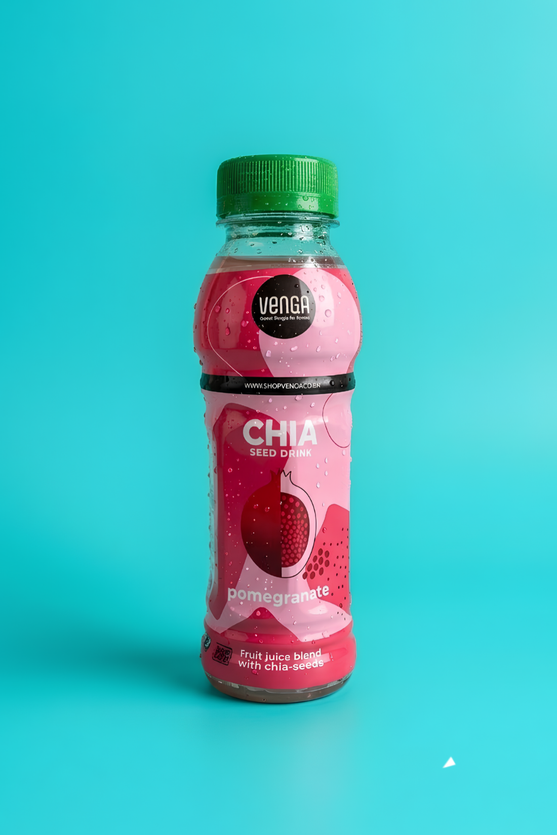 Chia Seed Drink - 🍅 Pomegranate (330ml)